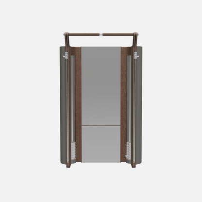 Roma Cable Strength Machine — Stainless Steel, Dark Walnut, Grey