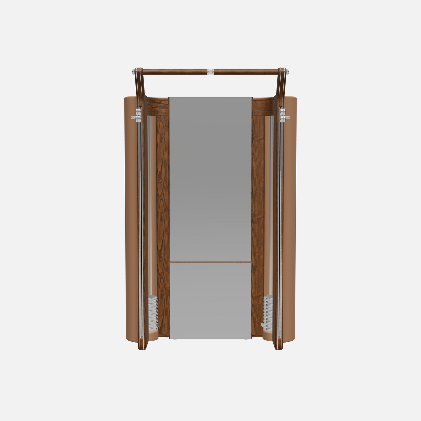 Roma Cable Strength Machine — Stainless Steel, Walnut Ash, Brown