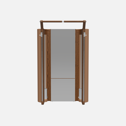 Roma Cable Strength Machine — Stainless Steel, Walnut Ash, Brown