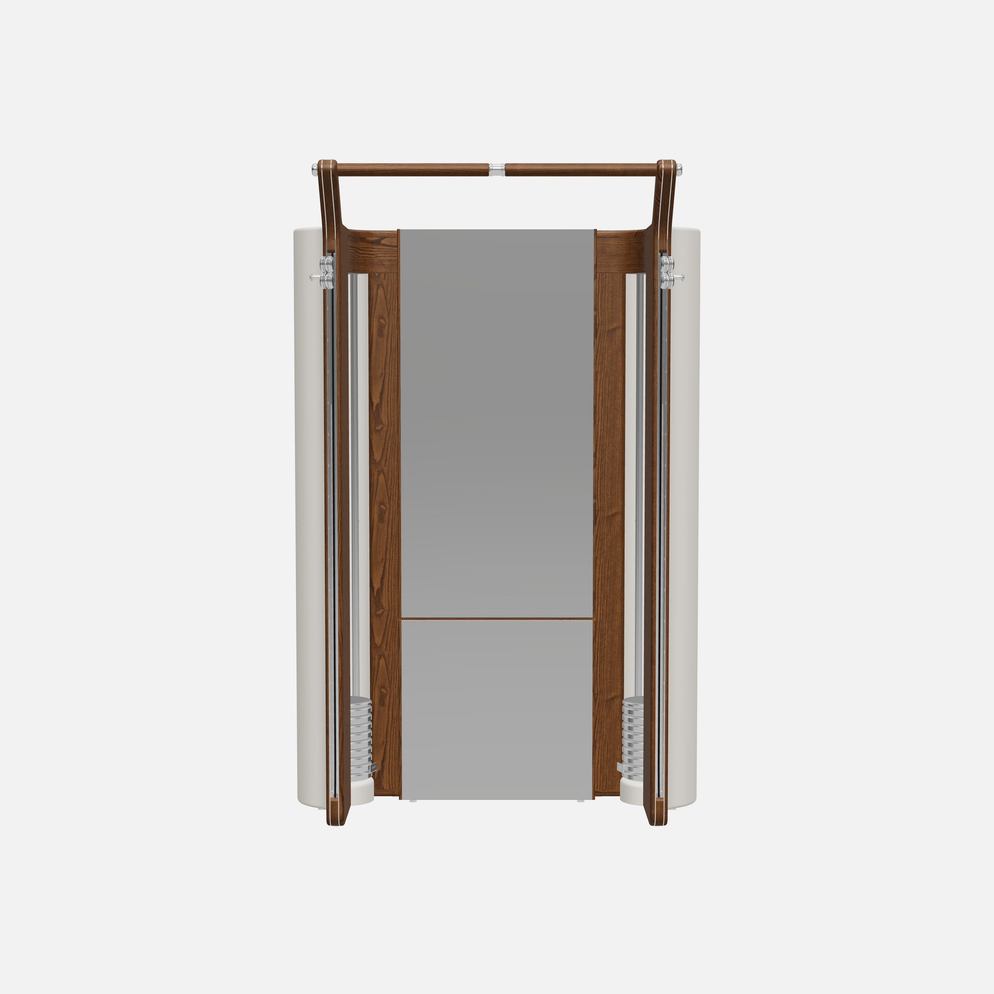 Roma Cable Strength Machine — Stainless Steel, Walnut Ash, White
