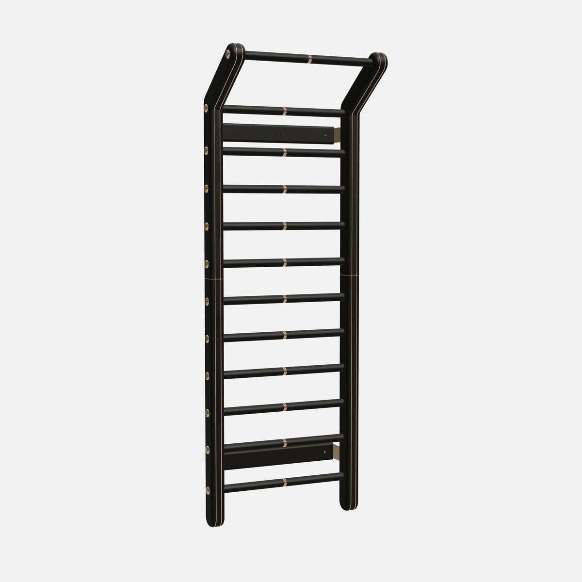 Scala Advance Plus Exercise Wall Bar — Gold, Black Ash