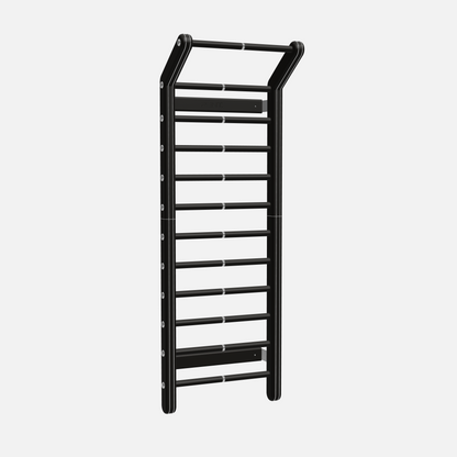Scala Advance Plus Exercise Wall Bar — Stainless Steel, Black Ash
