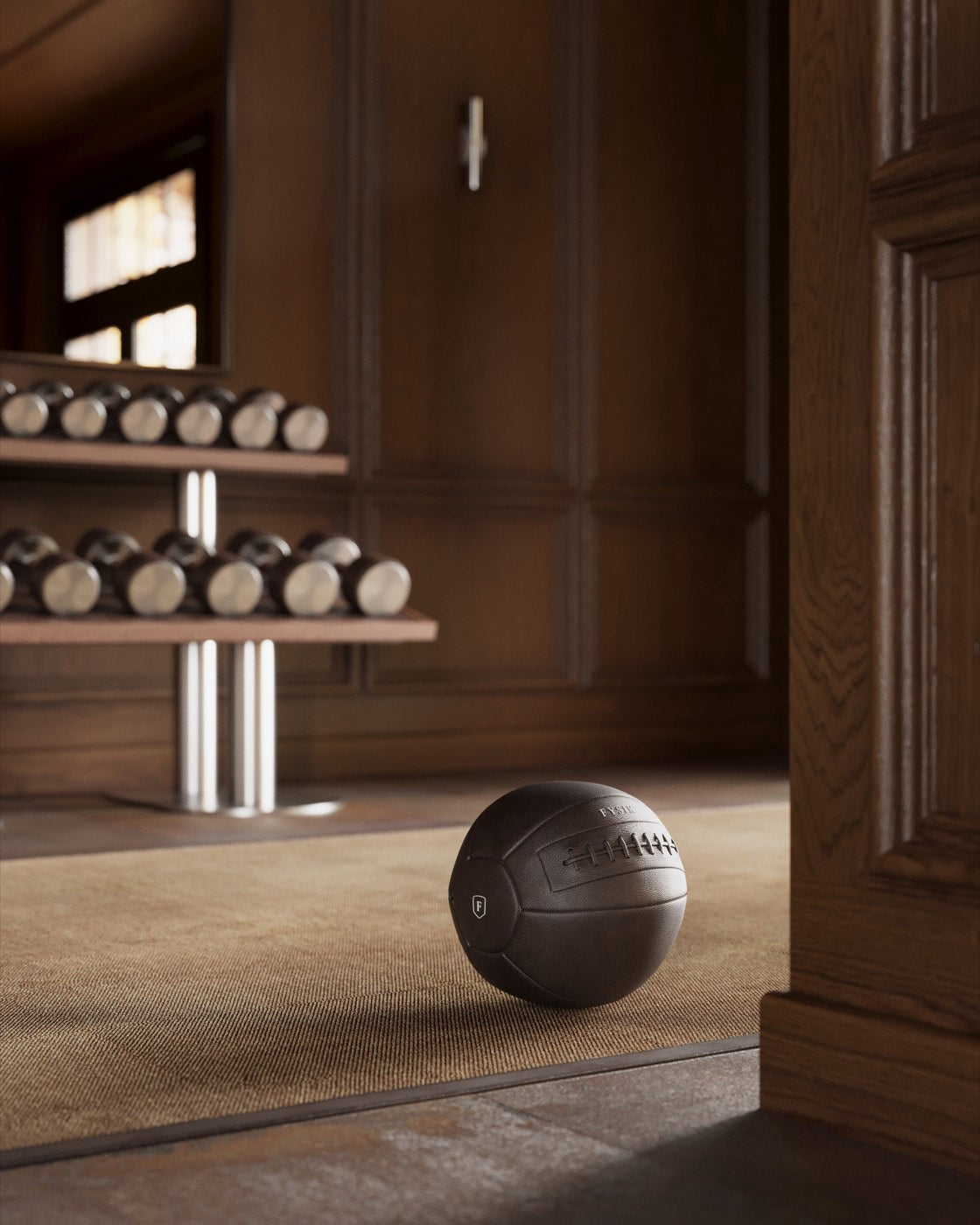 Bonn Medicine Ball by FYSIK — supplier detail or room view 11; representative finish