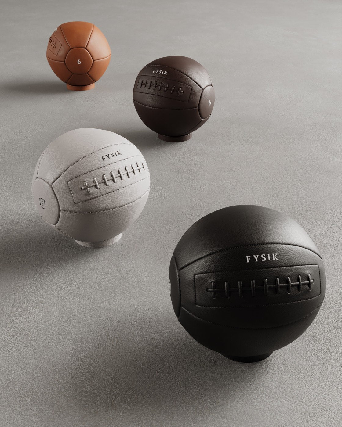 Bonn Medicine Ball by FYSIK — supplier detail or room view 5; representative finish