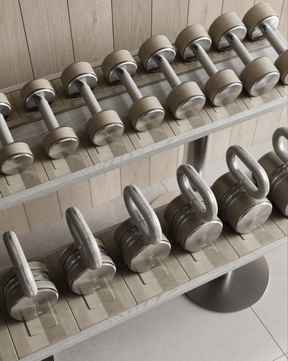 Fysik Horizontal 2 Tier Combo Rack by FYSIK — supplier detail or room view 3; representative finish
