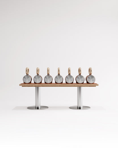 Fysik Horizontal Kettlebell Rack by FYSIK — supplier studio product view; representative finish