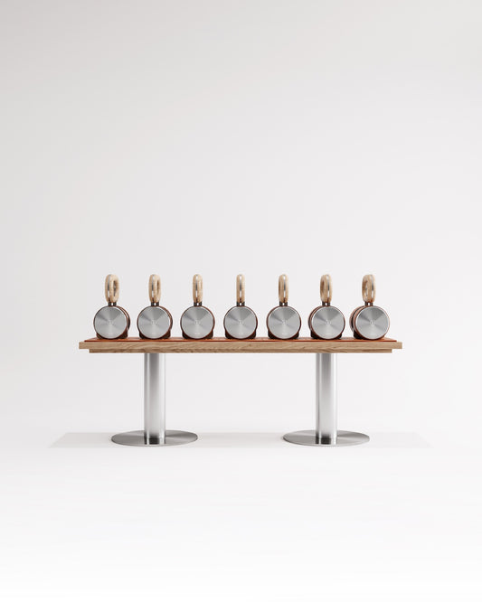 Fysik Horizontal Kettlebell Rack by FYSIK — supplier studio product view; representative finish