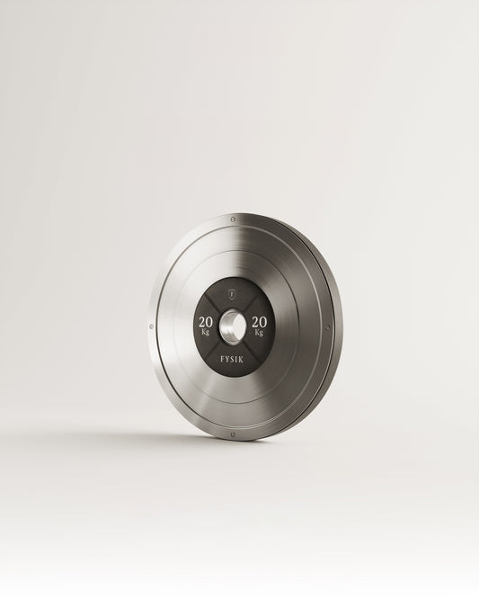Fysik Vertical Weight Plate Tower & Weights by FYSIK — supplier studio product view; representative finish