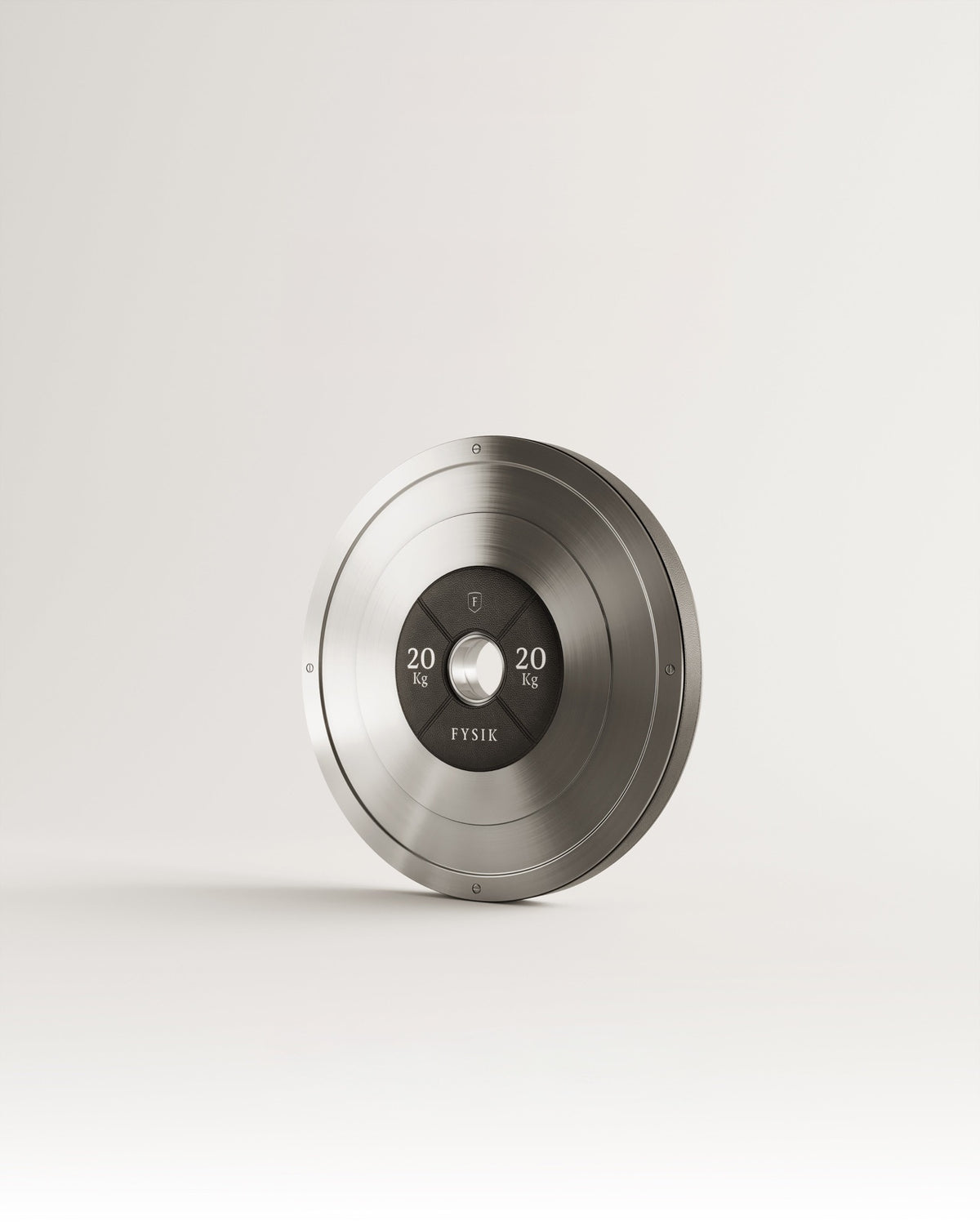 KLOM weight plate detail; one matching pair sold at the selected weight. Tower and barbell excluded.