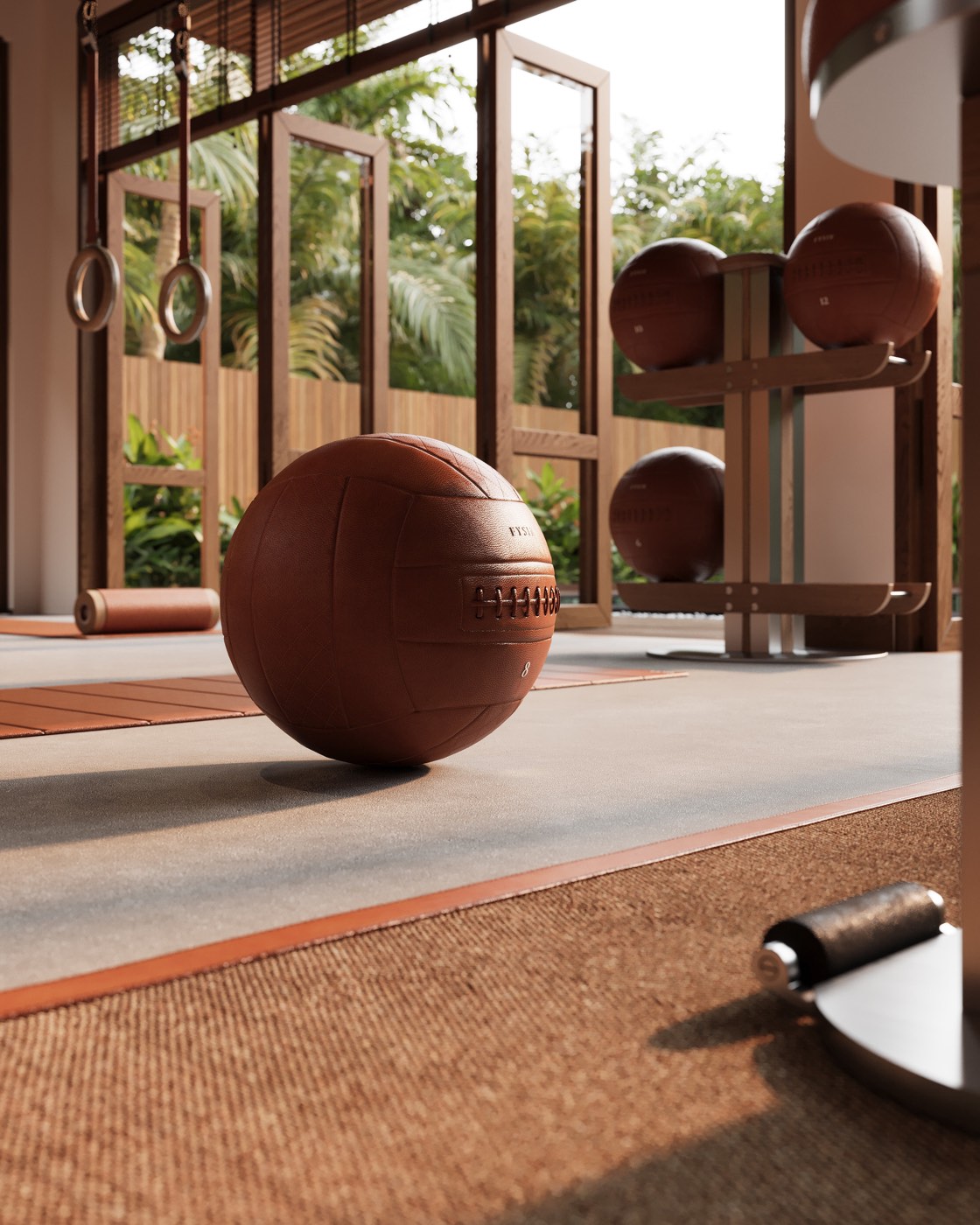 Yai Medicine Ball by FYSIK — supplier detail or room view 2; representative finish