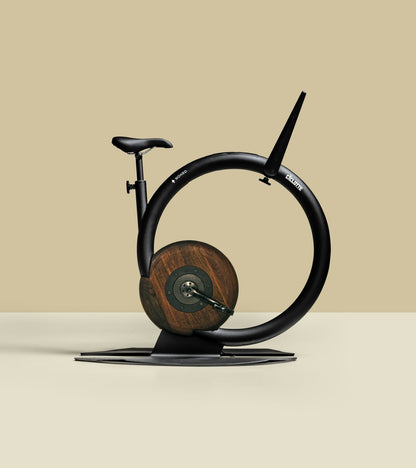 Ciclotte NOHRD with wood gearbox covers, official manufacturer side view