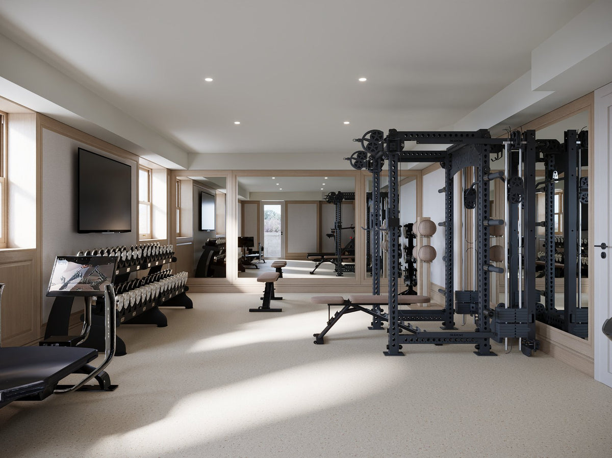 Oak-panelled Private Gym