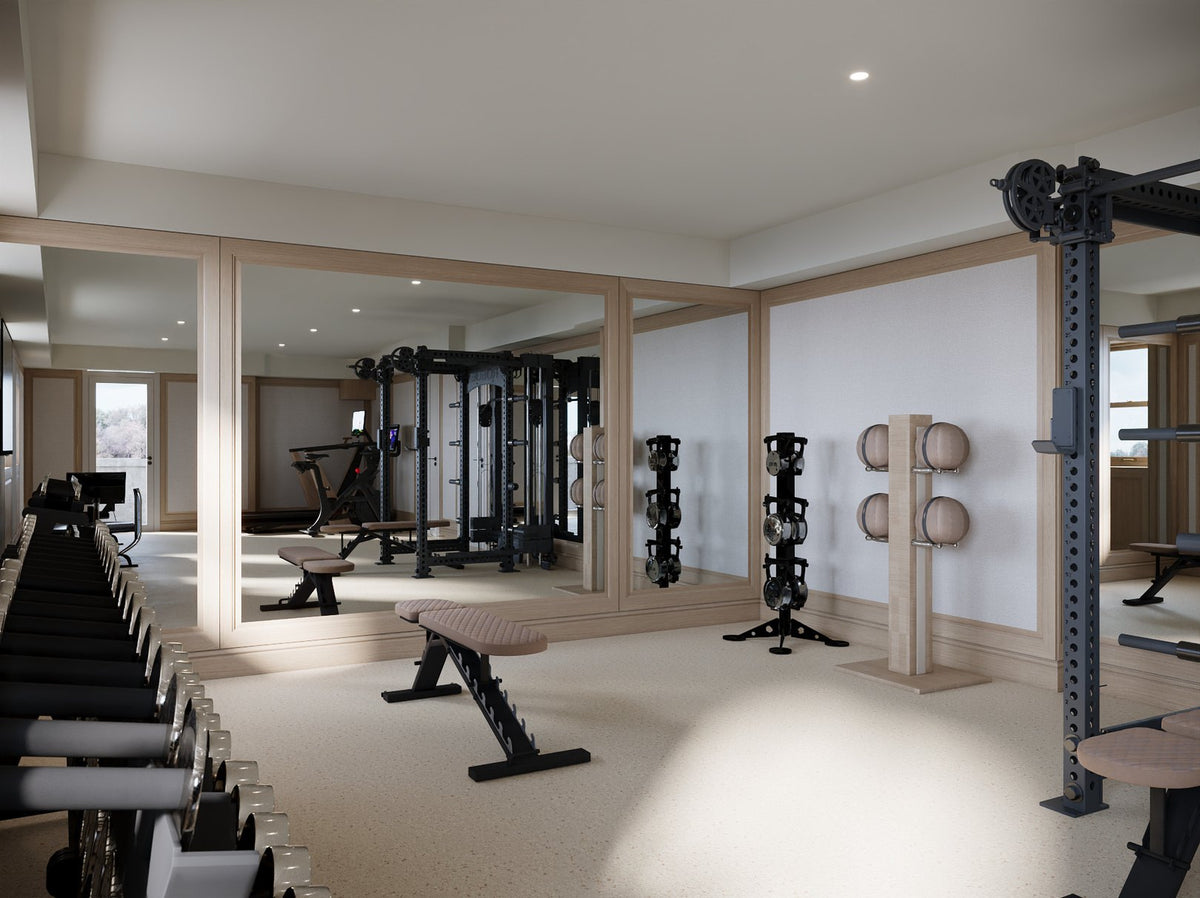 Oak-panelled Private Gym