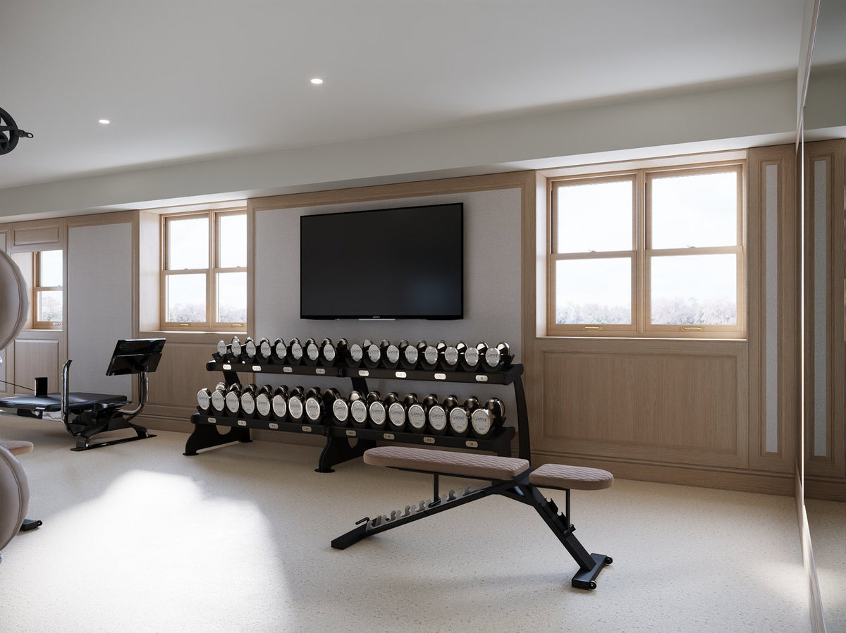 Oak-panelled Private Gym