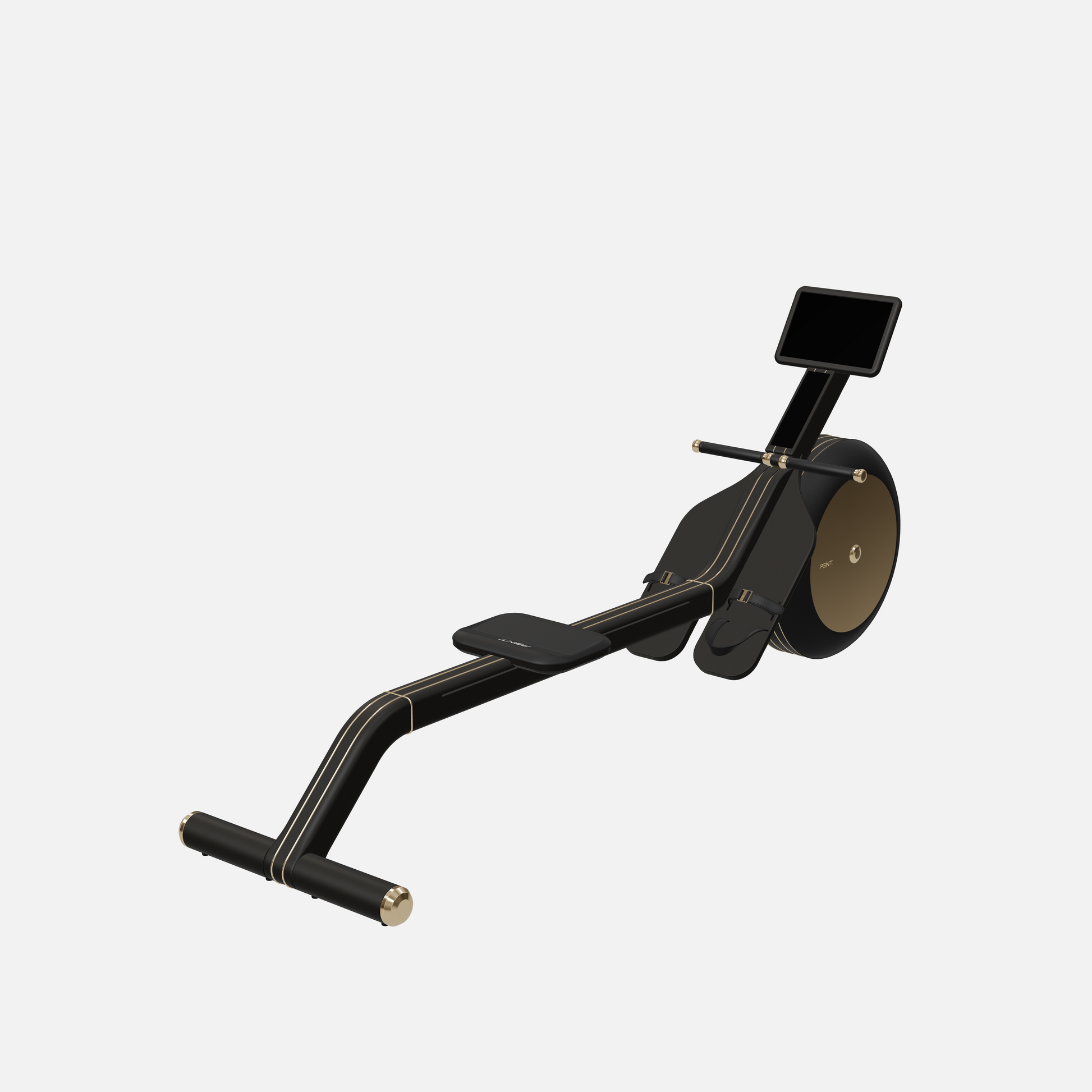 Varta Magnetic Rowing Ergometer — Gold, Black Ash, Black