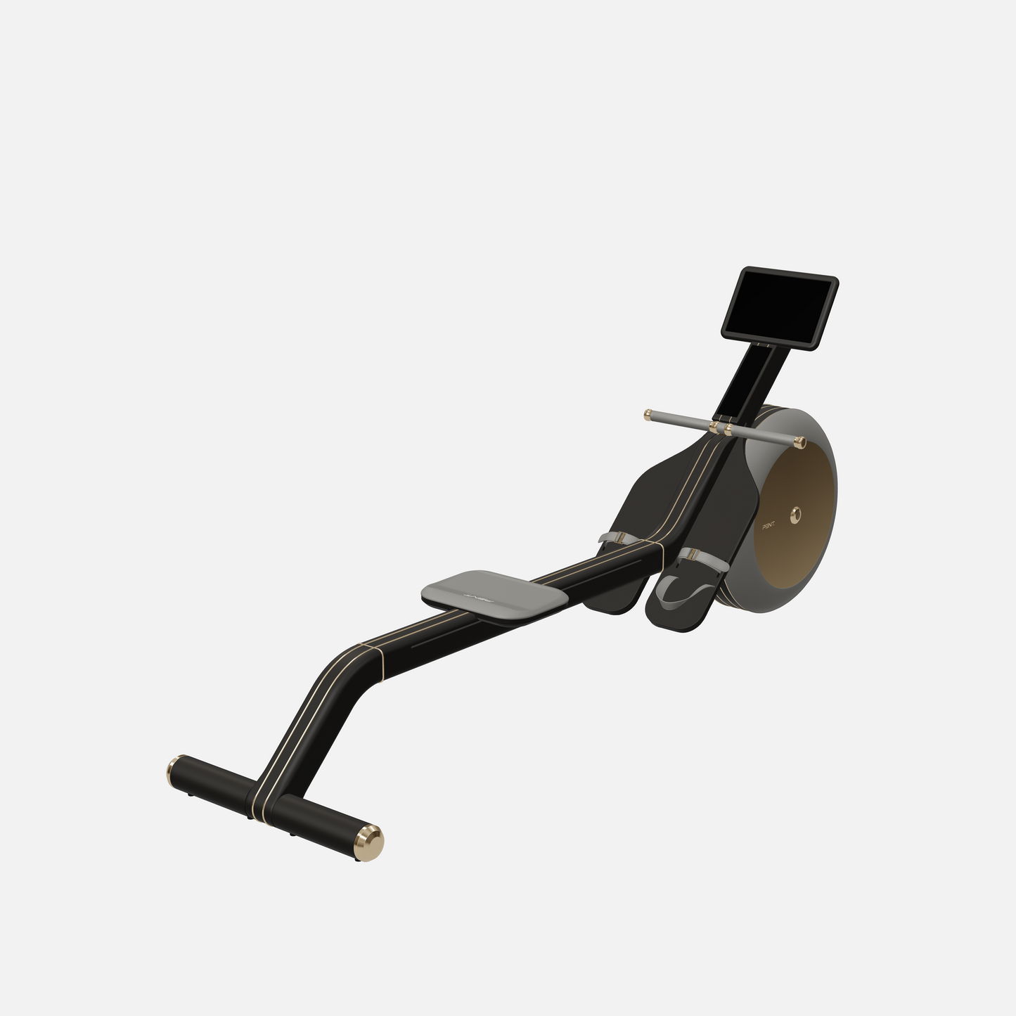 Varta Magnetic Rowing Ergometer — Gold, Black Ash, Grey