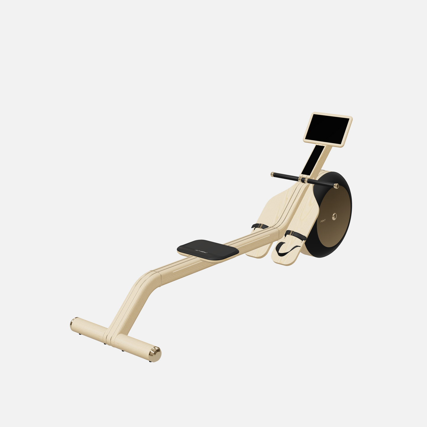Varta Magnetic Rowing Ergometer — Gold, Natural Ash, Black