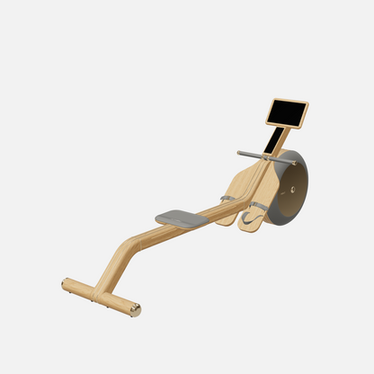 Varta Magnetic Rowing Ergometer — Gold, Natural Oak, Grey