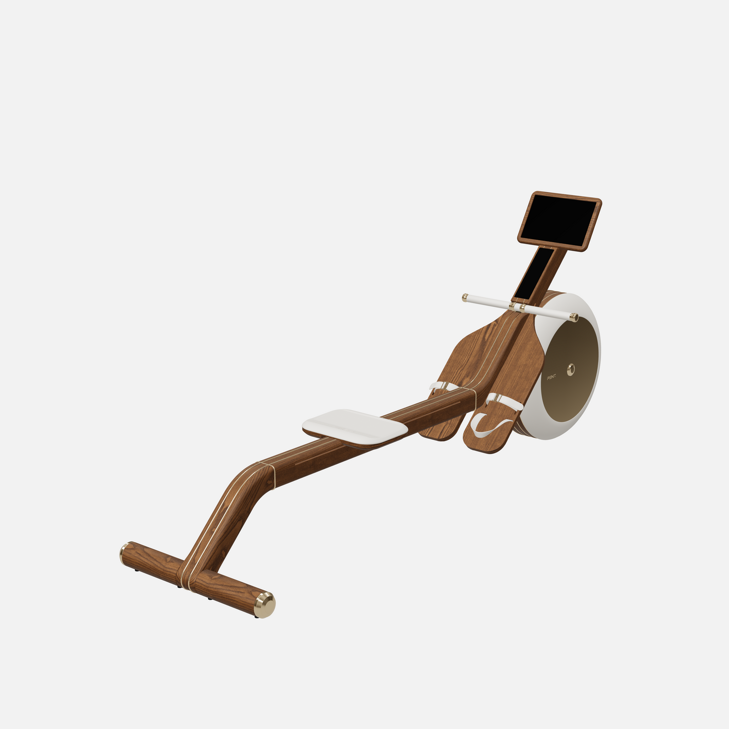 Varta Magnetic Rowing Ergometer — Gold, Walnut Ash, White