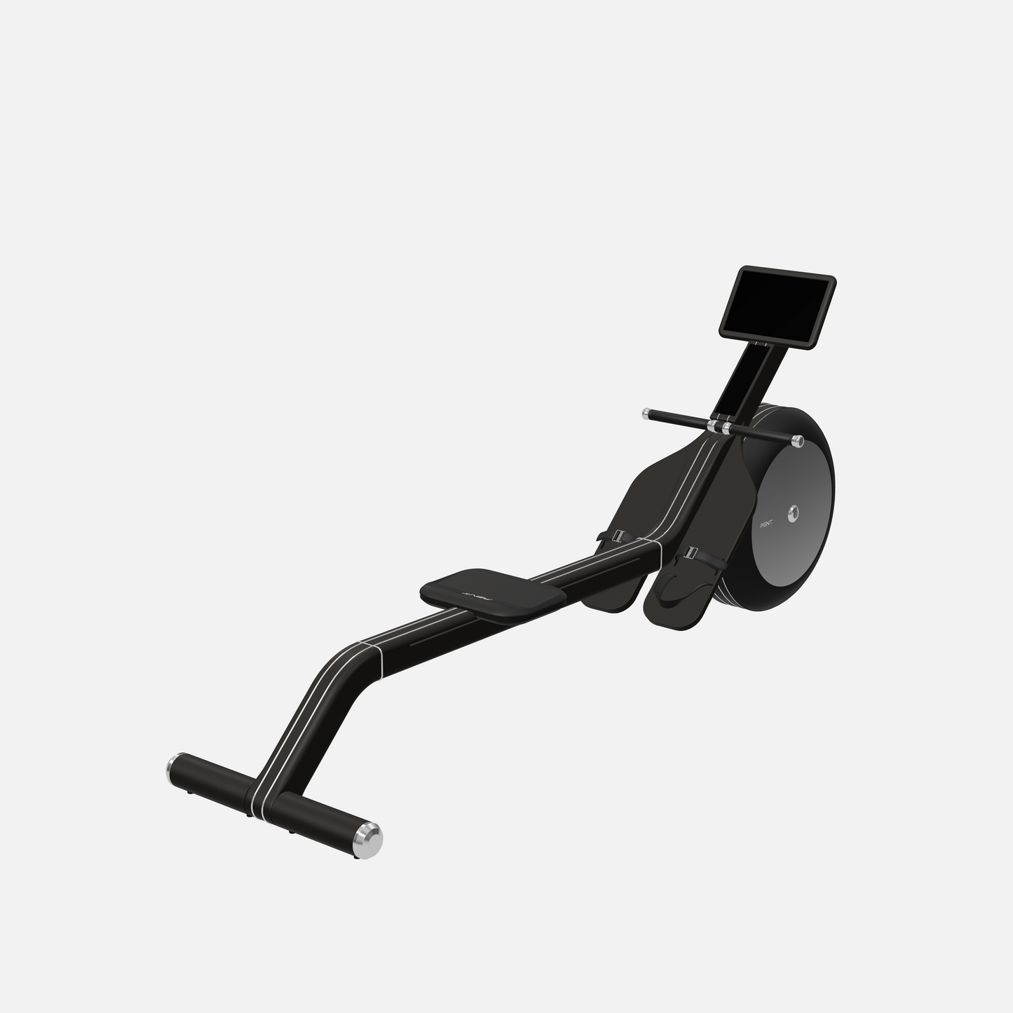 Varta Magnetic Rowing Ergometer — Stainless Steel, Black Ash, Black