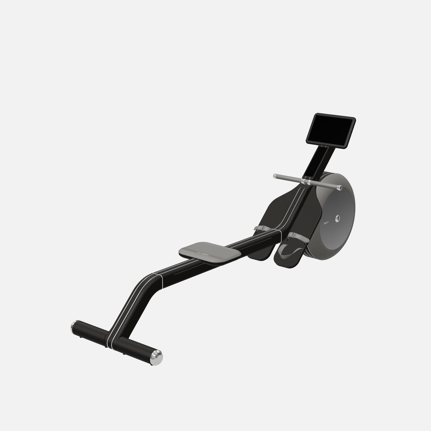 Varta Magnetic Rowing Ergometer — Stainless Steel, Black Ash, Grey