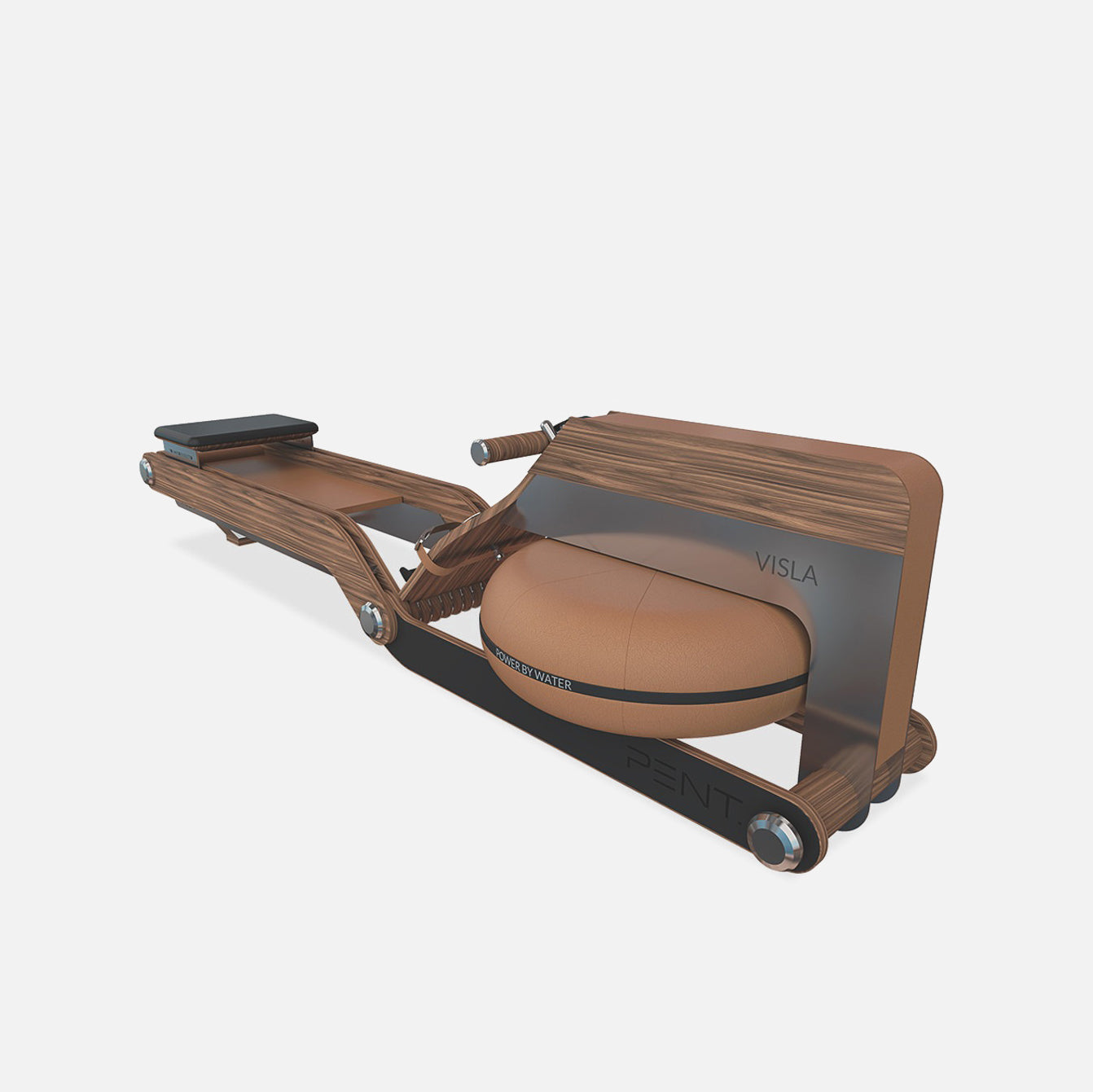 Rowing machine discount powered by water